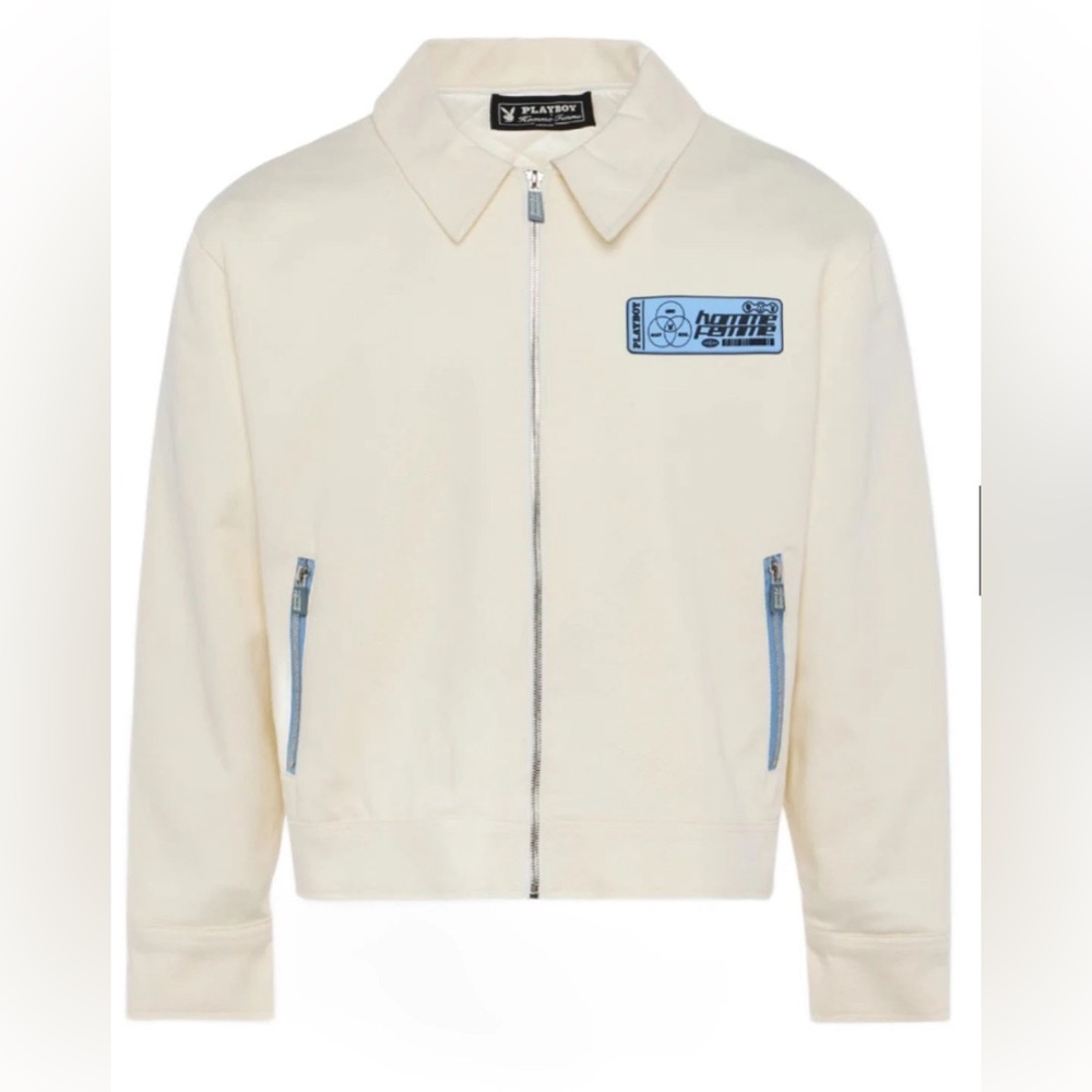 🔥Homme and Femme Cream Button Down Jacket🤩 Absolute Statement Piece!🔥
